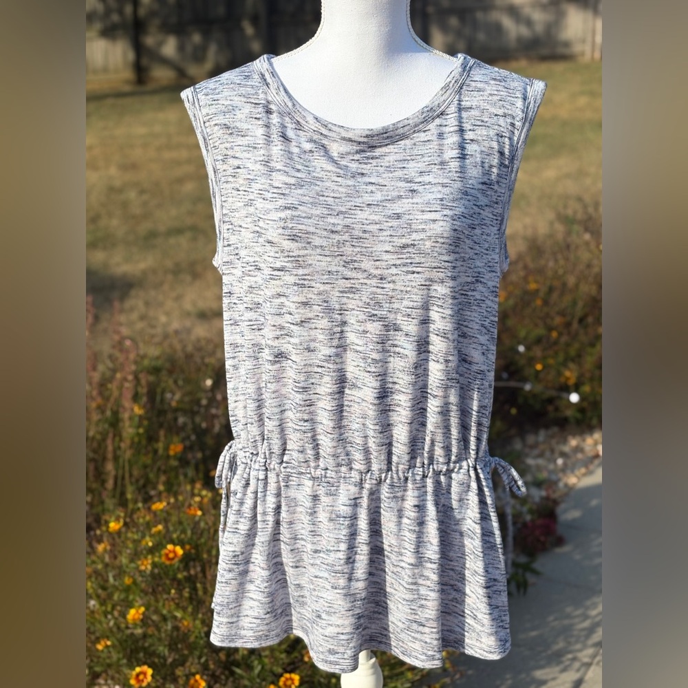 GAP Sleeveless Elastic and Tie Waist Top Medium Tall
